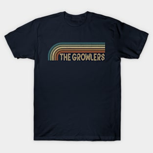 The Growlers Retro Stripes T-Shirt